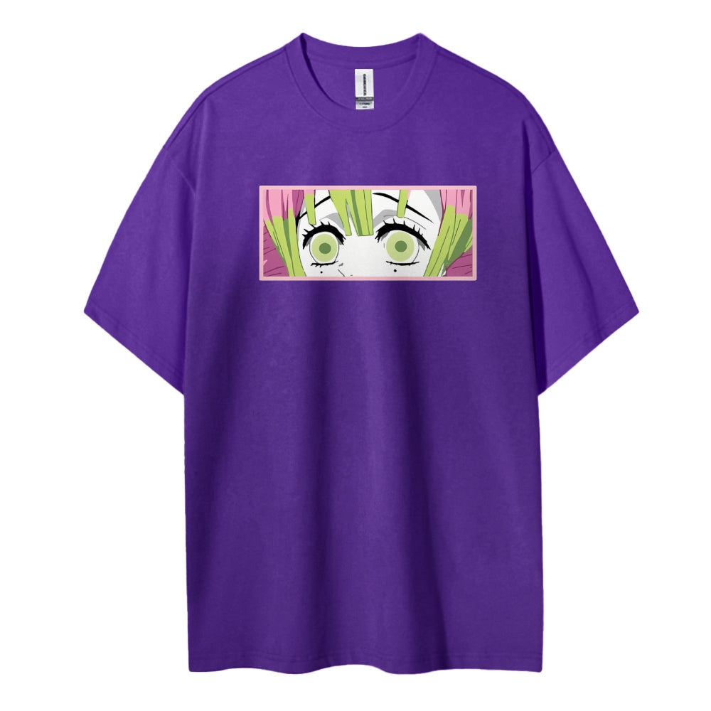 Demon Slayer: Kimetsu no Yaiba Cotton Unisex Crew Neck Anime T-Shirt