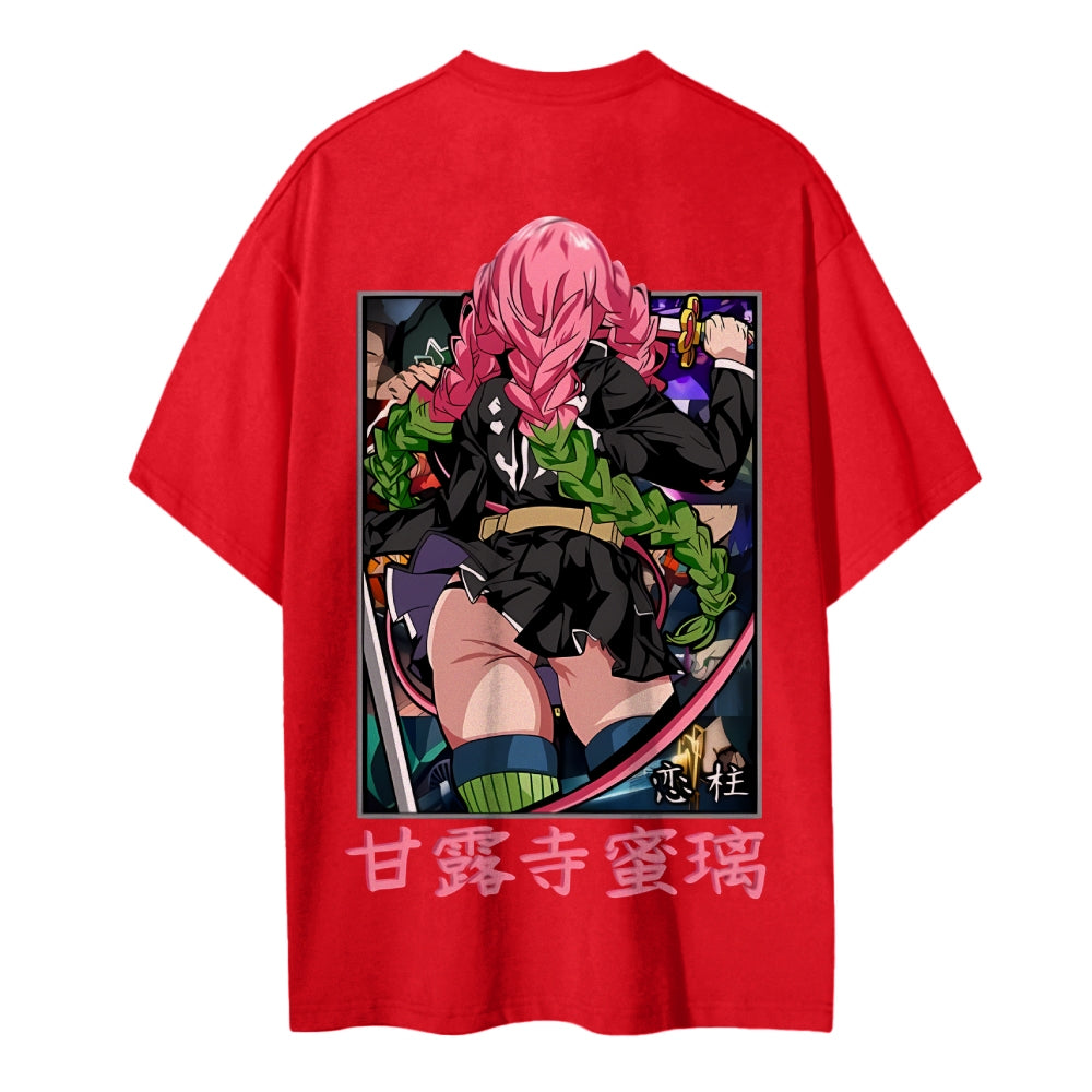 Demon Slayer: Kimetsu no Yaiba Cotton Unisex Crew Neck Anime T-Shirt
