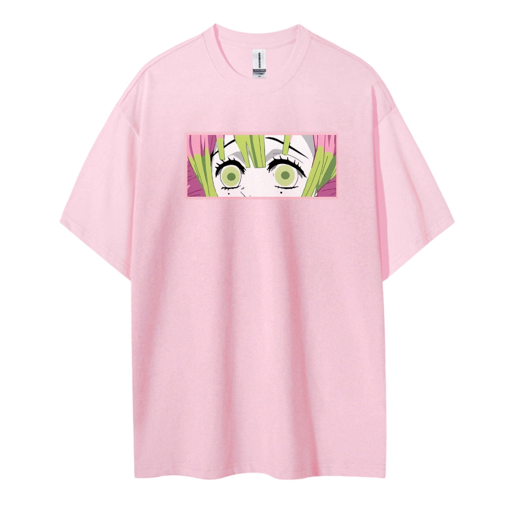 Demon Slayer: Kimetsu no Yaiba Cotton Unisex Crew Neck Anime T-Shirt