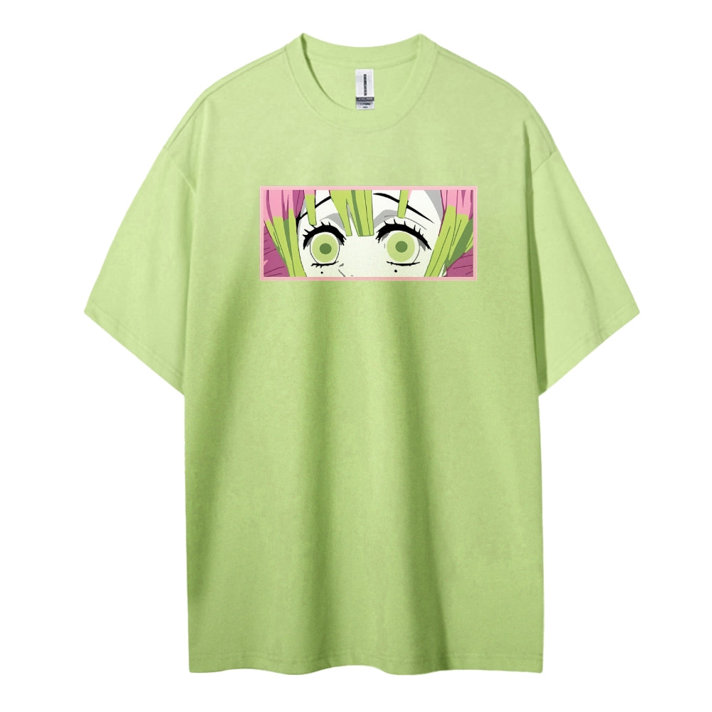 Demon Slayer: Kimetsu no Yaiba Cotton Unisex Crew Neck Anime T-Shirt