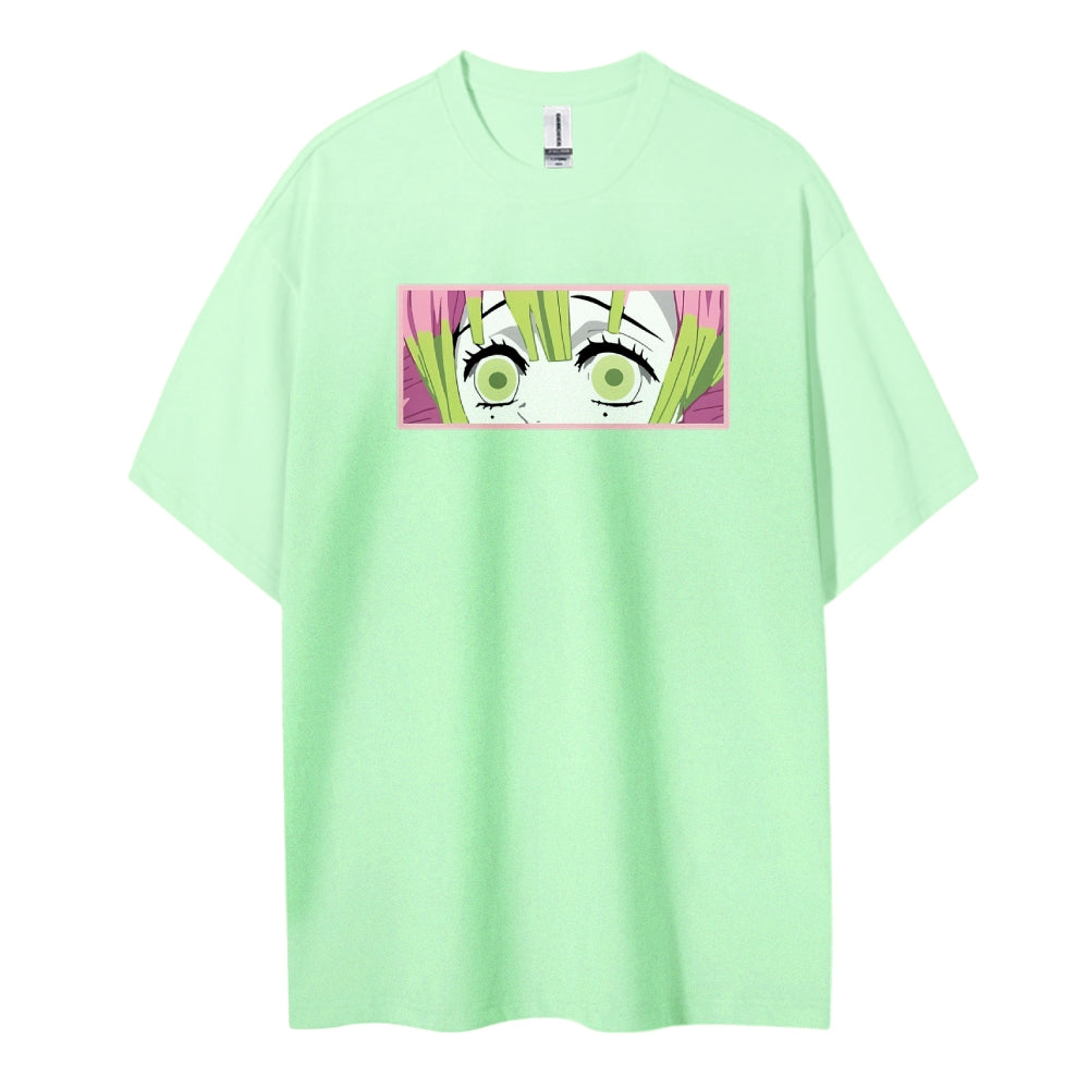 Demon Slayer: Kimetsu no Yaiba Cotton Unisex Crew Neck Anime T-Shirt