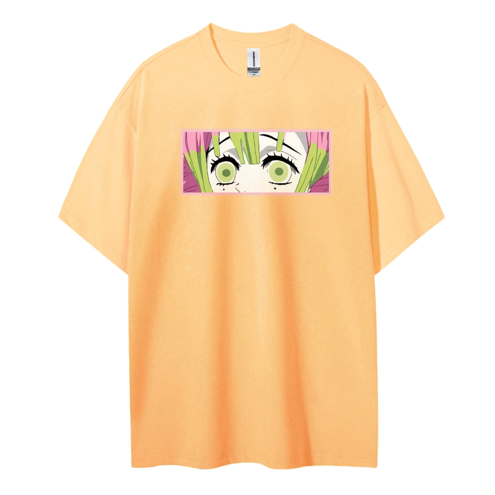 Demon Slayer: Kimetsu no Yaiba Cotton Unisex Crew Neck Anime T-Shirt