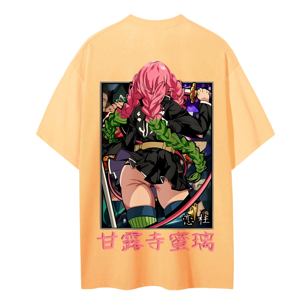 Demon Slayer: Kimetsu no Yaiba Cotton Unisex Crew Neck Anime T-Shirt