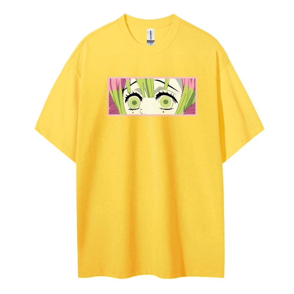 Demon Slayer: Kimetsu no Yaiba Cotton Unisex Crew Neck Anime T-Shirt
