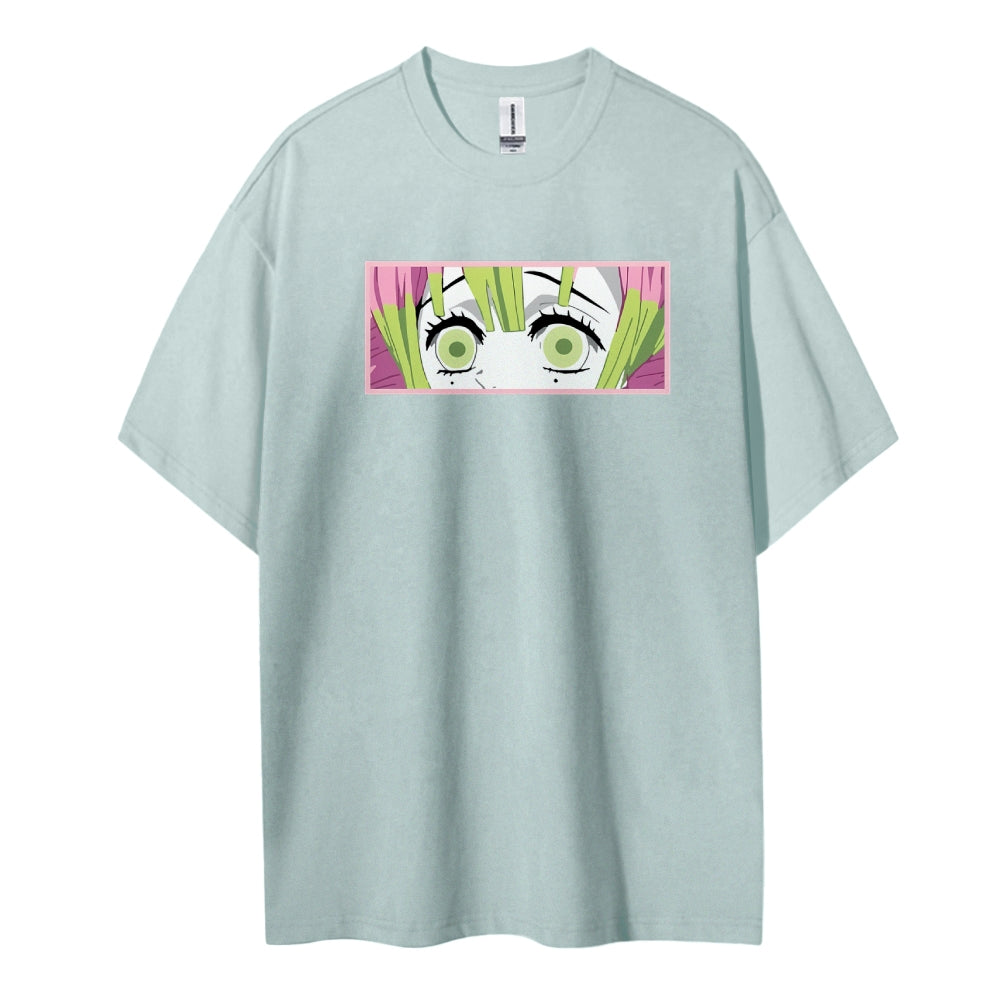 Demon Slayer: Kimetsu no Yaiba Cotton Unisex Crew Neck Anime T-Shirt