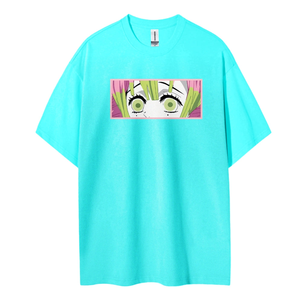 Demon Slayer: Kimetsu no Yaiba Cotton Unisex Crew Neck Anime T-Shirt