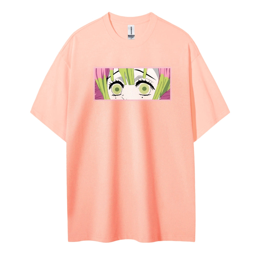 Demon Slayer: Kimetsu no Yaiba Cotton Unisex Crew Neck Anime T-Shirt