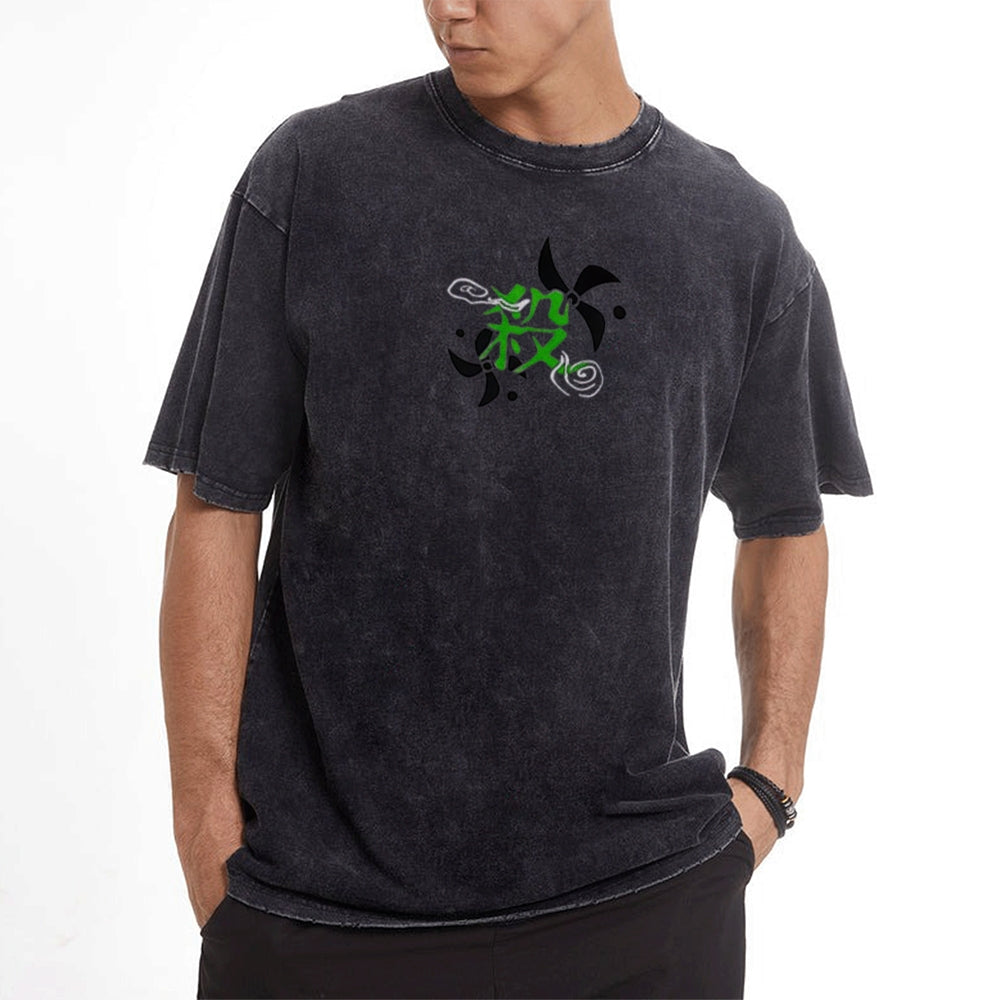 Vintage Oversized T-Shirt Demon Slayer