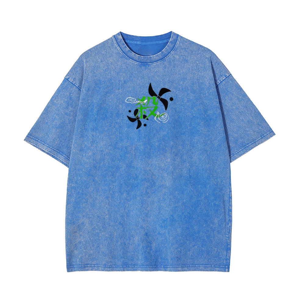 Vintage Oversized T-Shirt Demon Slayer