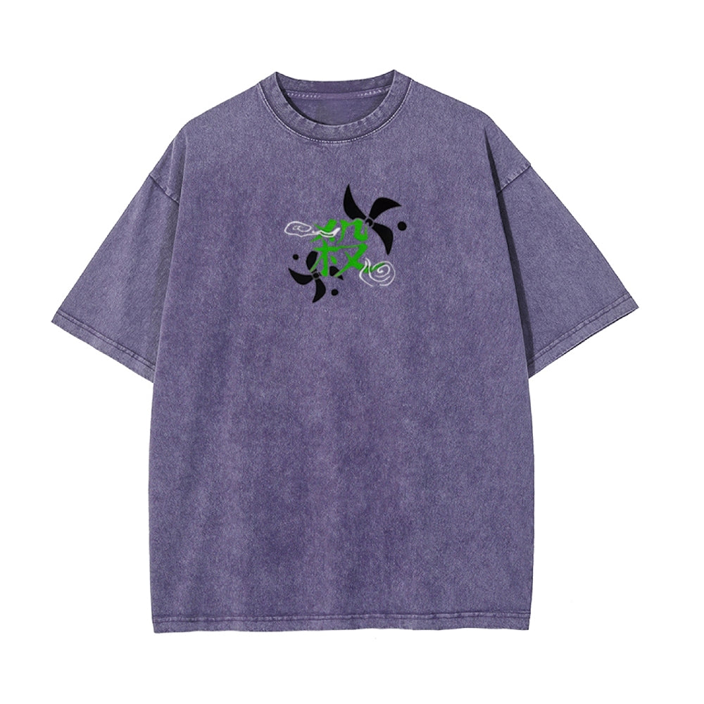 Vintage Oversized T-Shirt Demon Slayer