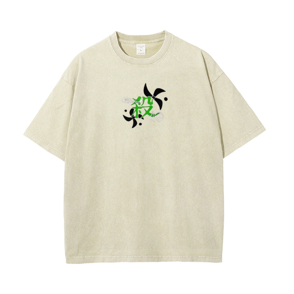Vintage Oversized T-Shirt Demon Slayer