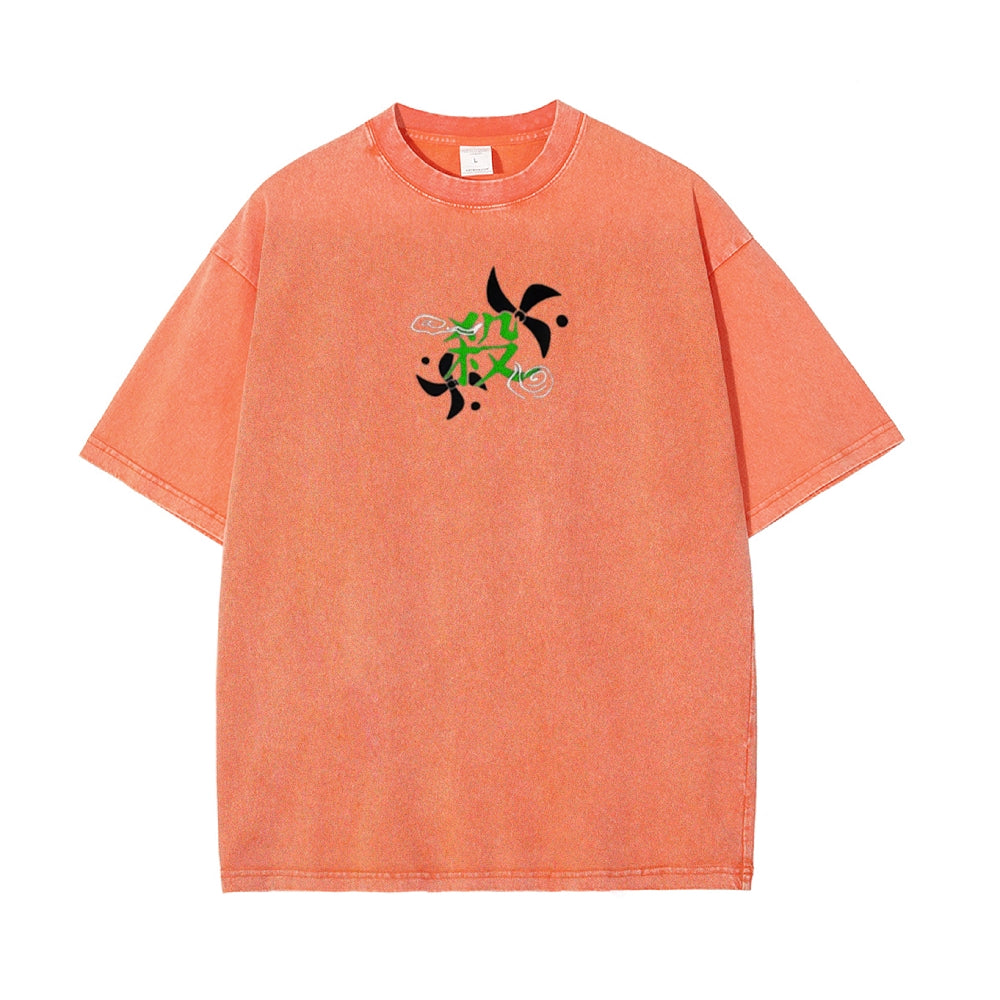 Vintage Oversized T-Shirt Demon Slayer