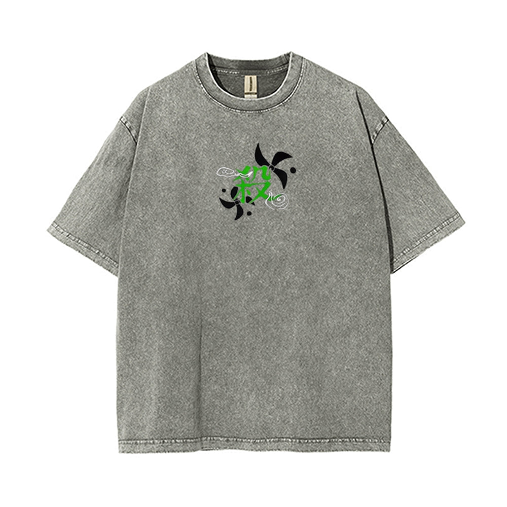 Vintage Oversized T-Shirt Demon Slayer