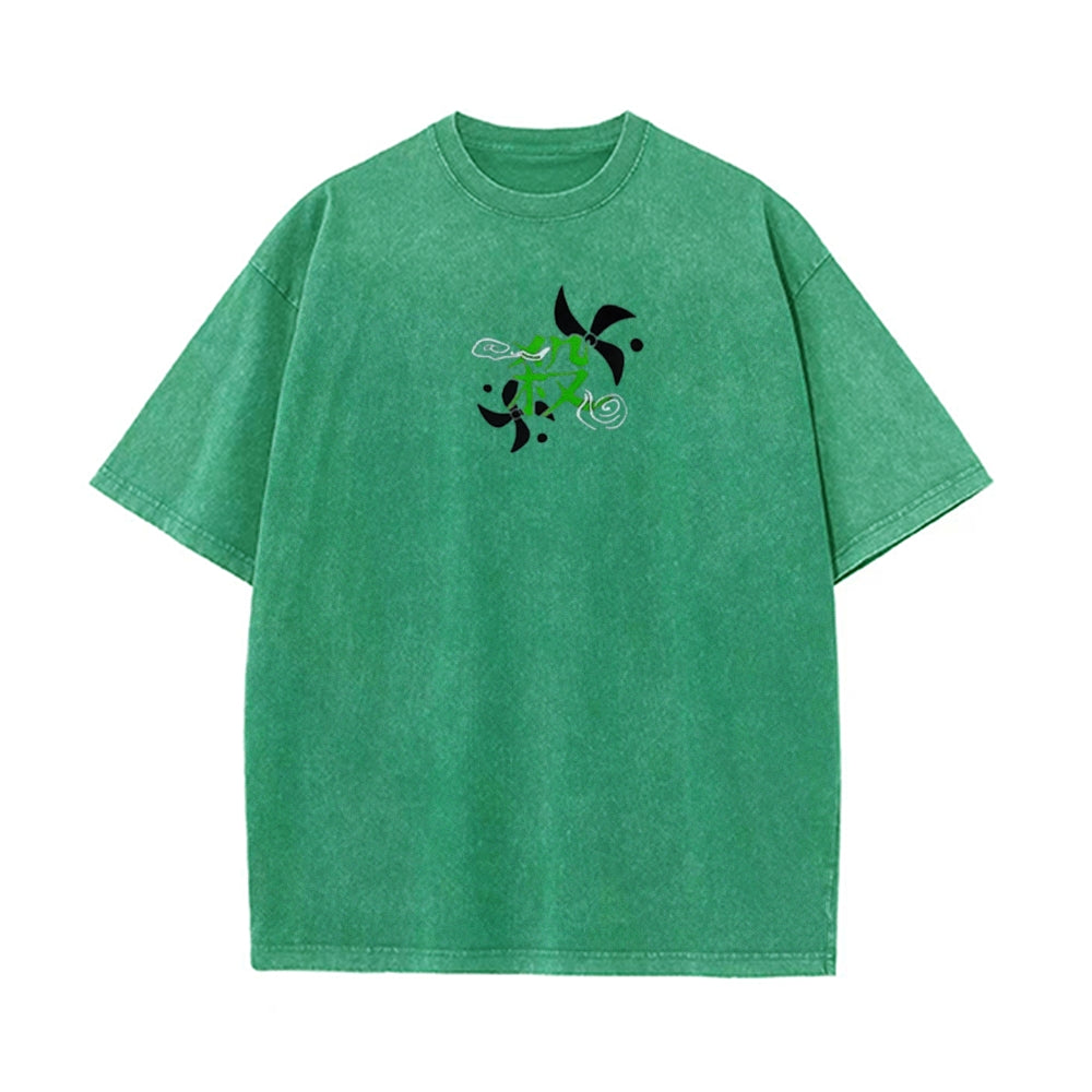 Vintage Oversized T-Shirt Demon Slayer
