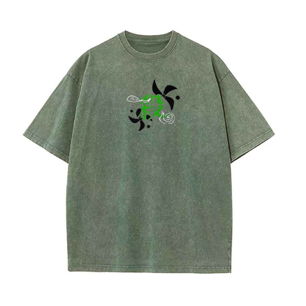 Vintage Oversized T-Shirt Demon Slayer