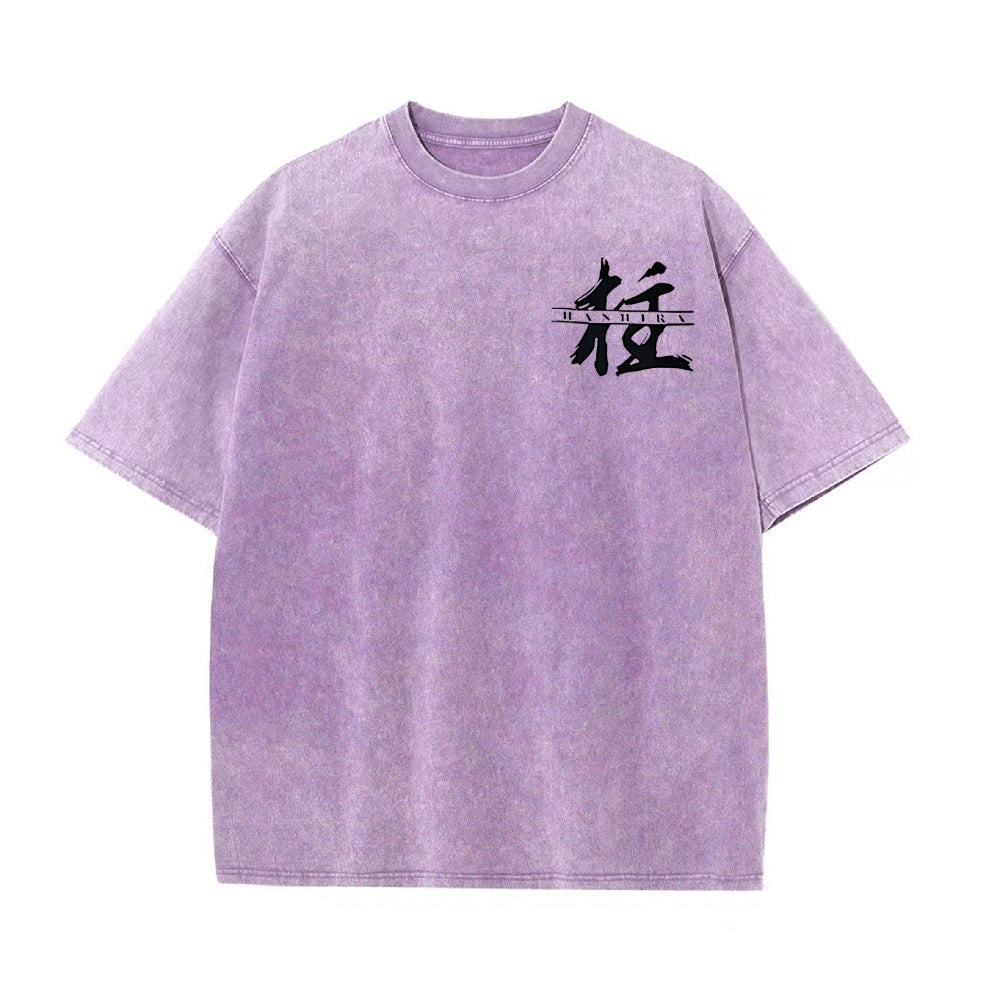 Vintage Oversized T-Shirt Demon Slayer