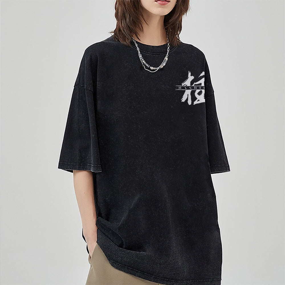 Vintage Oversized T-Shirt Demon Slayer