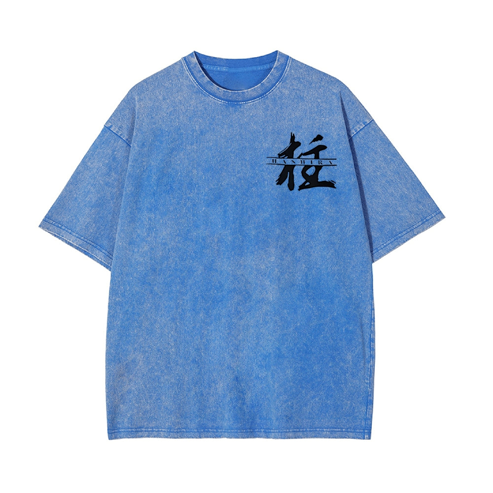 Vintage Oversized T-Shirt Demon Slayer