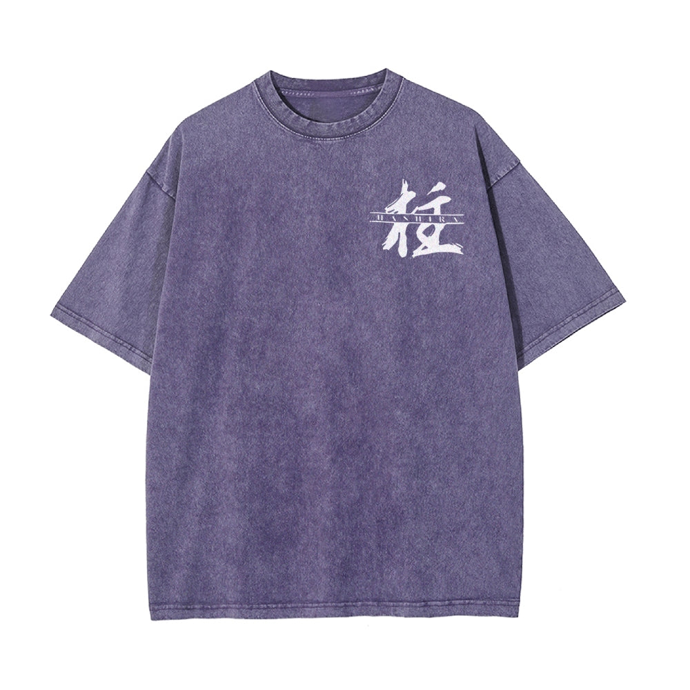 Vintage Oversized T-Shirt Demon Slayer