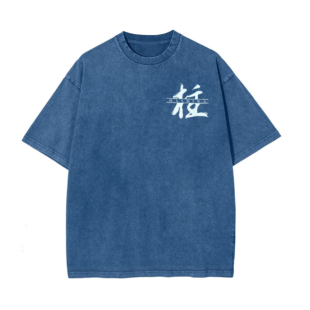 Vintage Oversized T-Shirt Demon Slayer