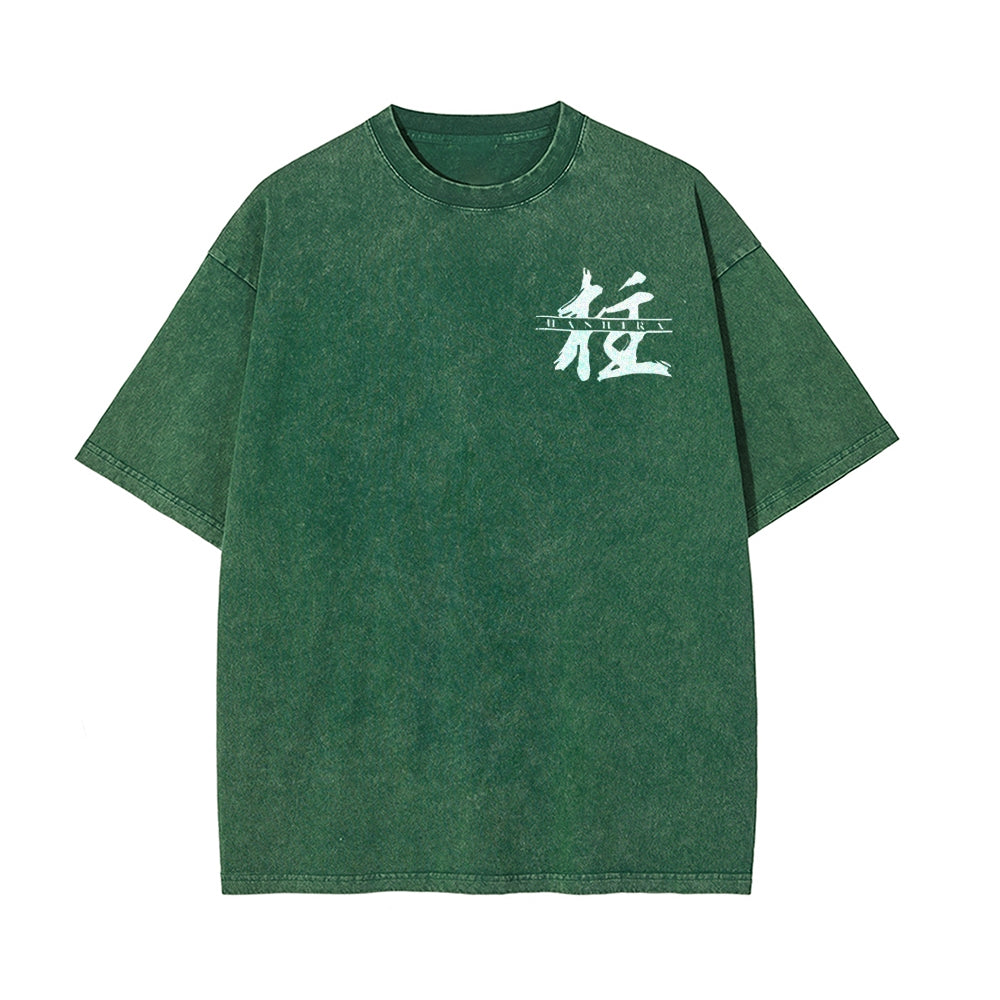 Vintage Oversized T-Shirt Demon Slayer