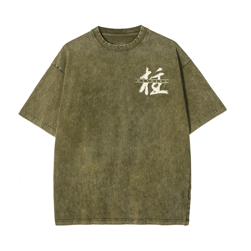 Vintage Oversized T-Shirt Demon Slayer
