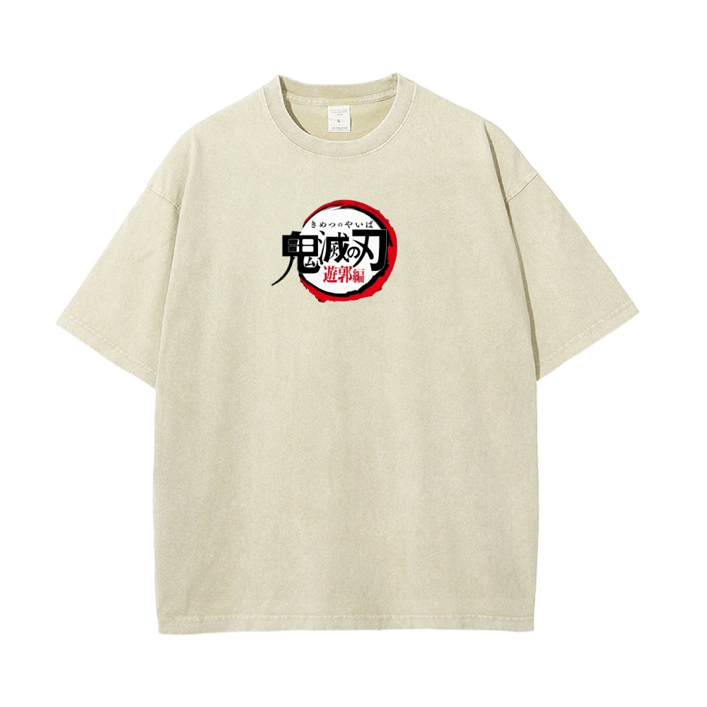 Vintage Oversized T-Shirt Demon Slayer