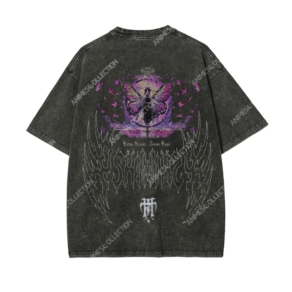 Vintage Oversized T-Shirt Demon Slayer