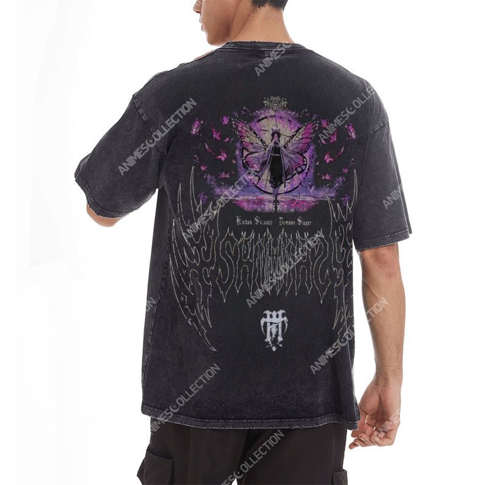 Vintage Oversized T-Shirt Demon Slayer