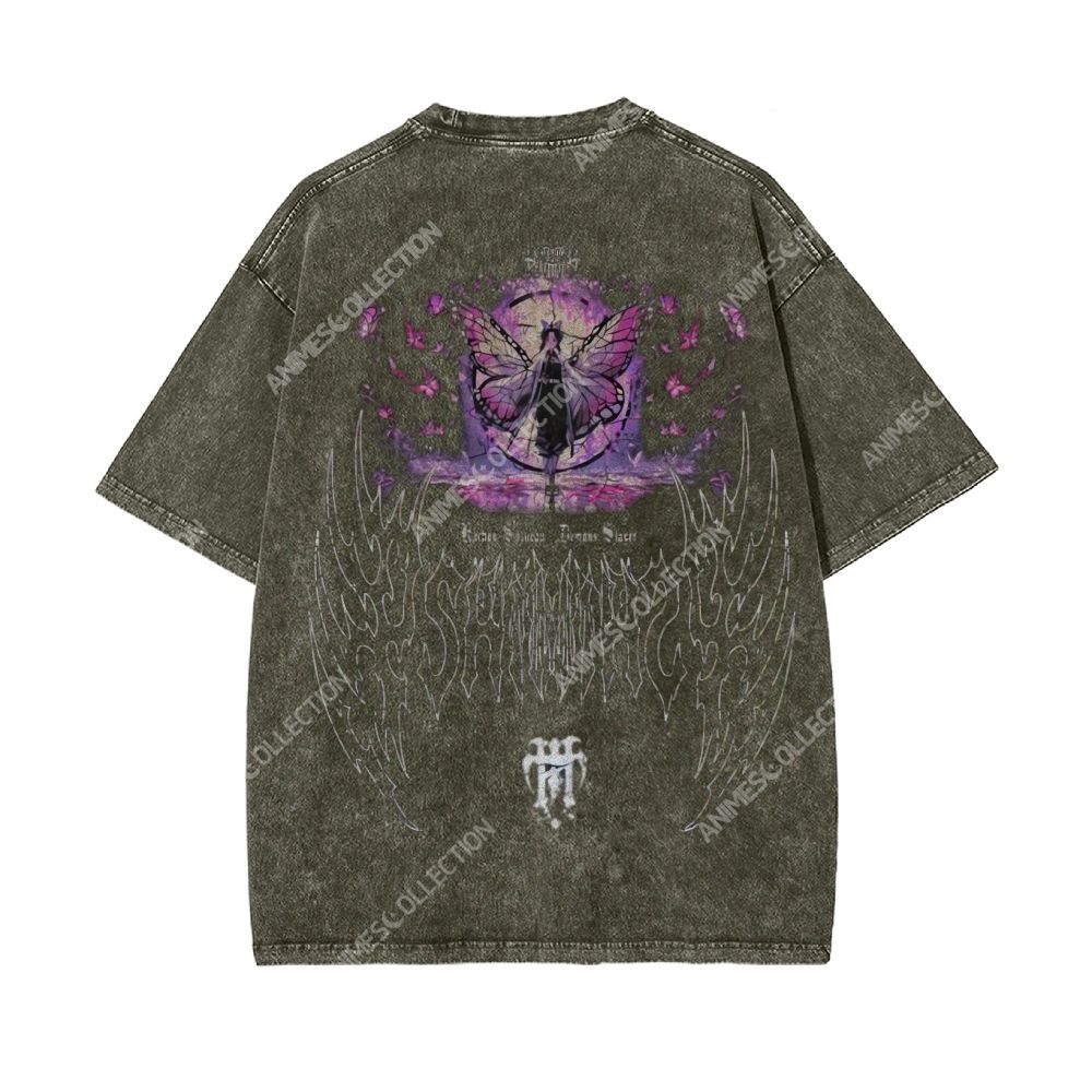 Vintage Oversized T-Shirt Demon Slayer