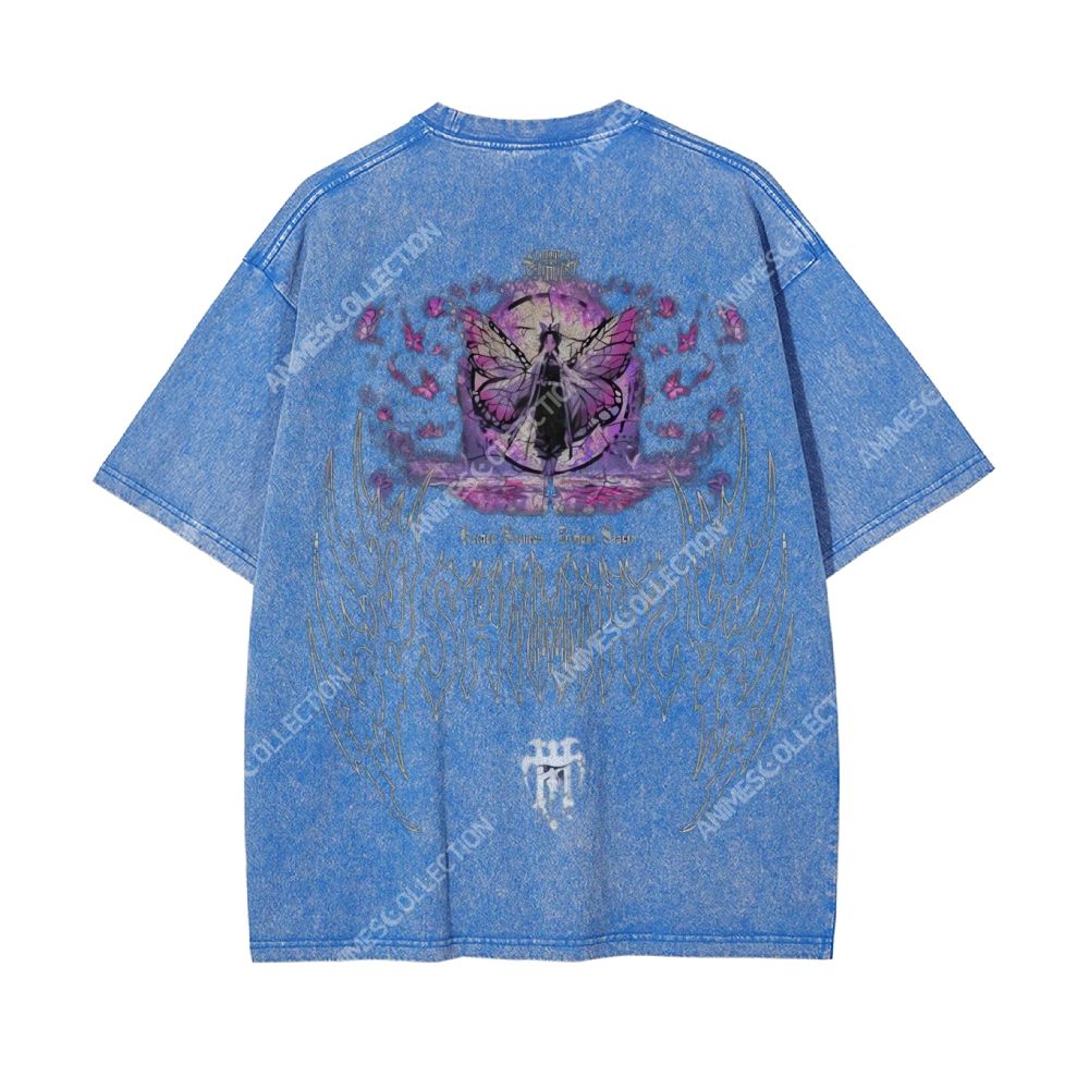Vintage Oversized T-Shirt Demon Slayer