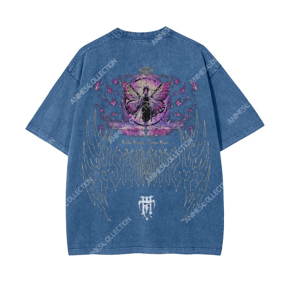 Vintage Oversized T-Shirt Demon Slayer