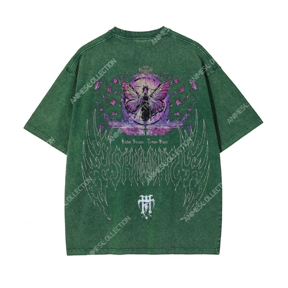 Vintage Oversized T-Shirt Demon Slayer