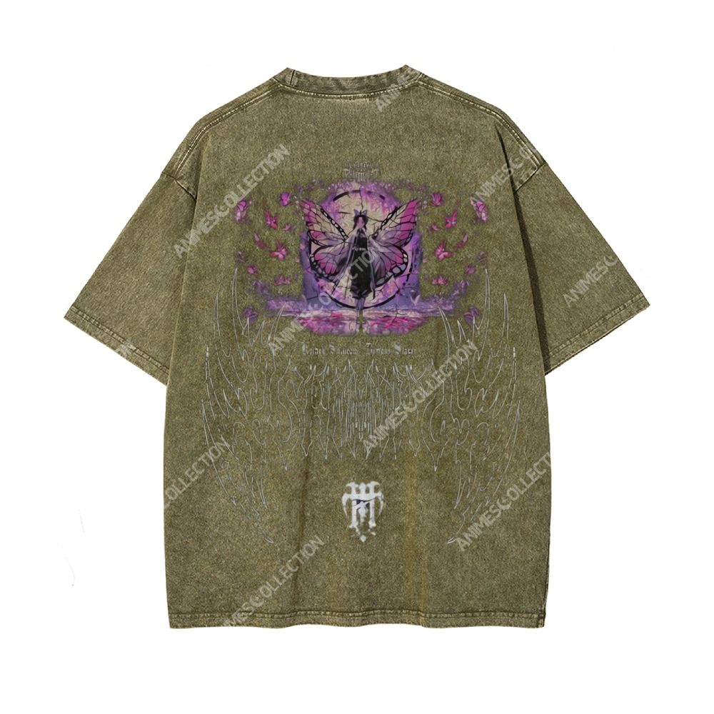 Vintage Oversized T-Shirt Demon Slayer