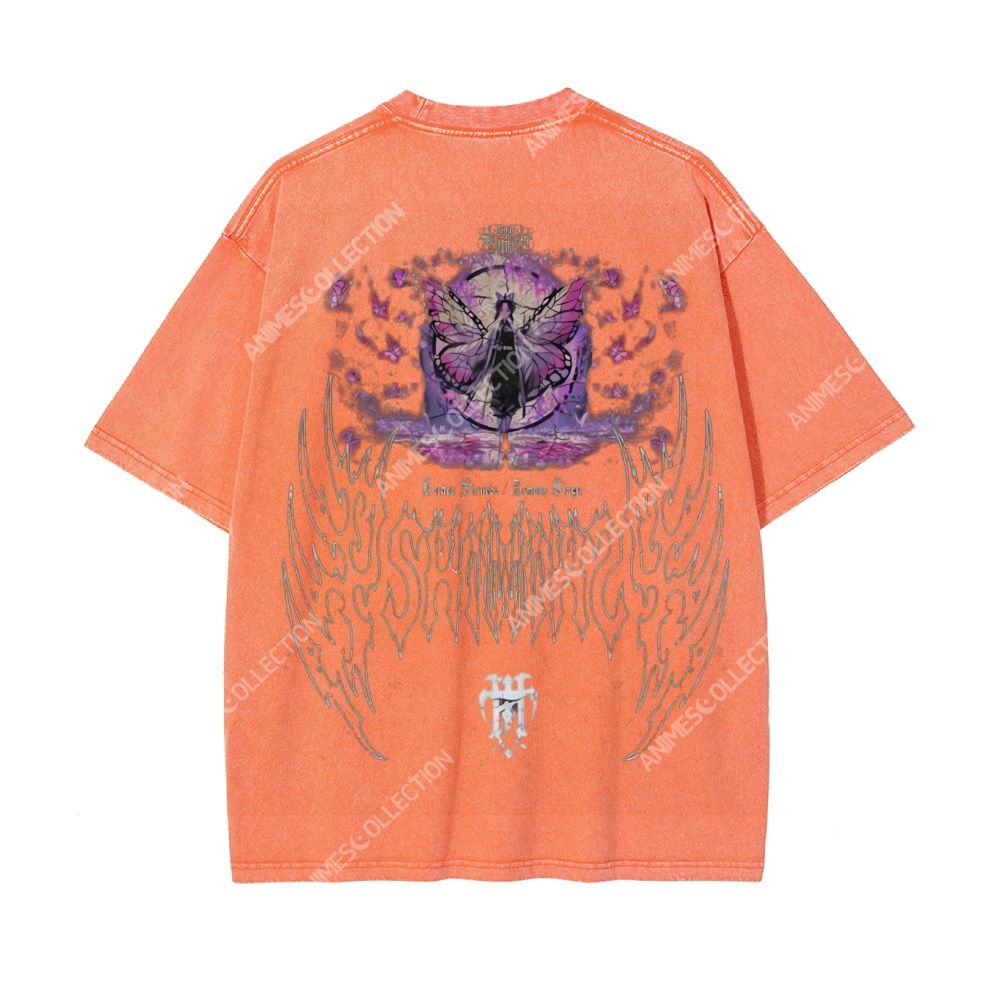 Vintage Oversized T-Shirt Demon Slayer