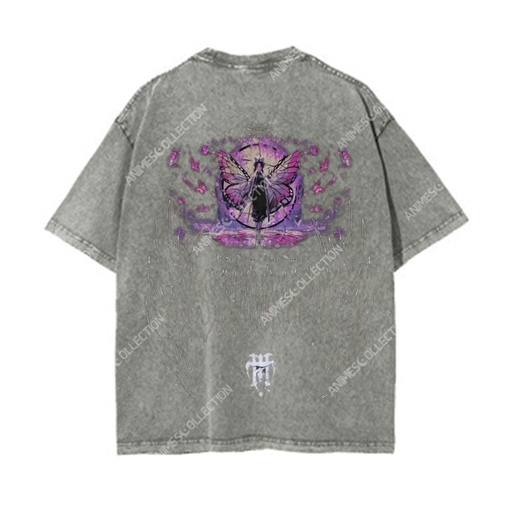 Vintage Oversized T-Shirt Demon Slayer