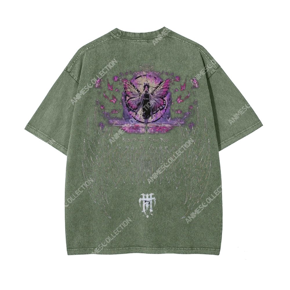 Vintage Oversized T-Shirt Demon Slayer