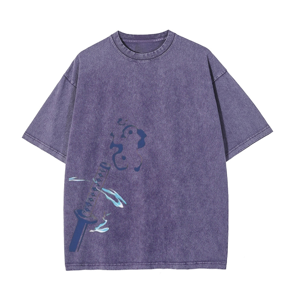 Vintage Oversized T-Shirt Demon Slayer