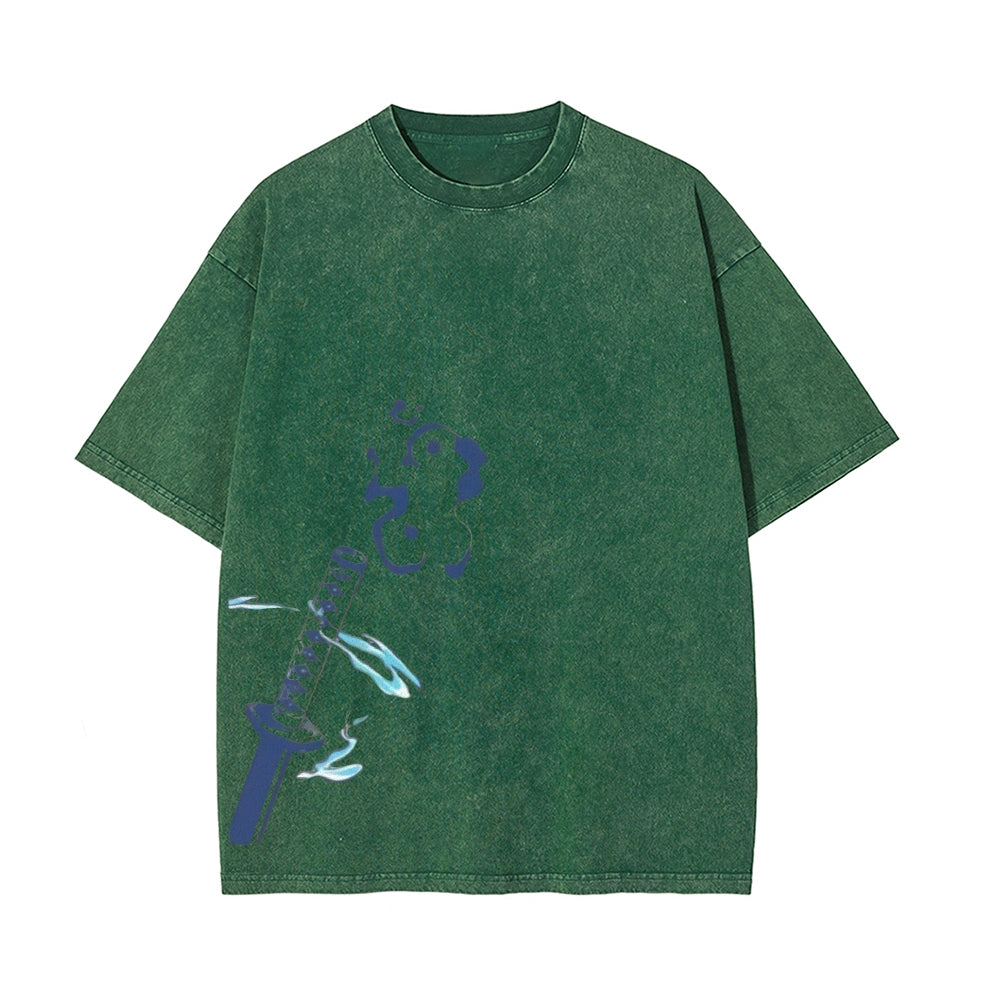 Vintage Oversized T-Shirt Demon Slayer