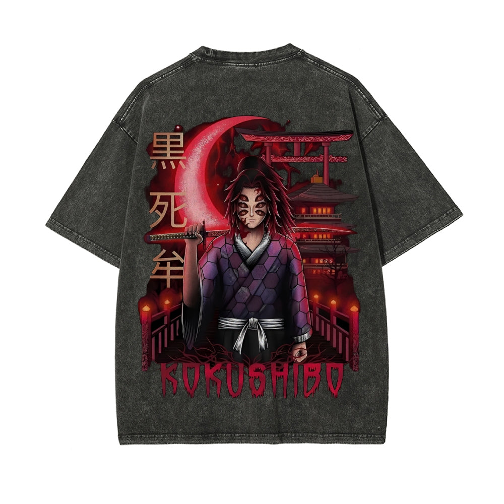 Vintage Oversized T-Shirt Demon Slayer
