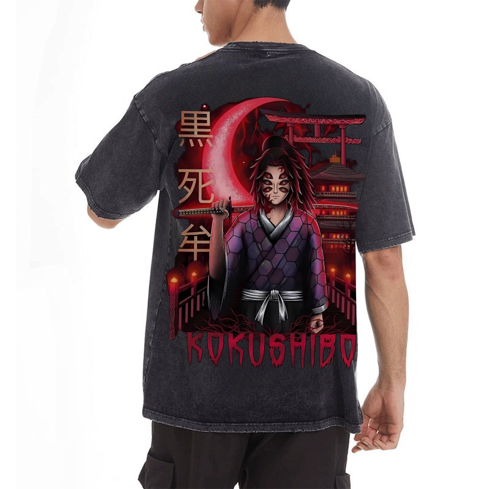 Vintage Oversized T-Shirt Demon Slayer