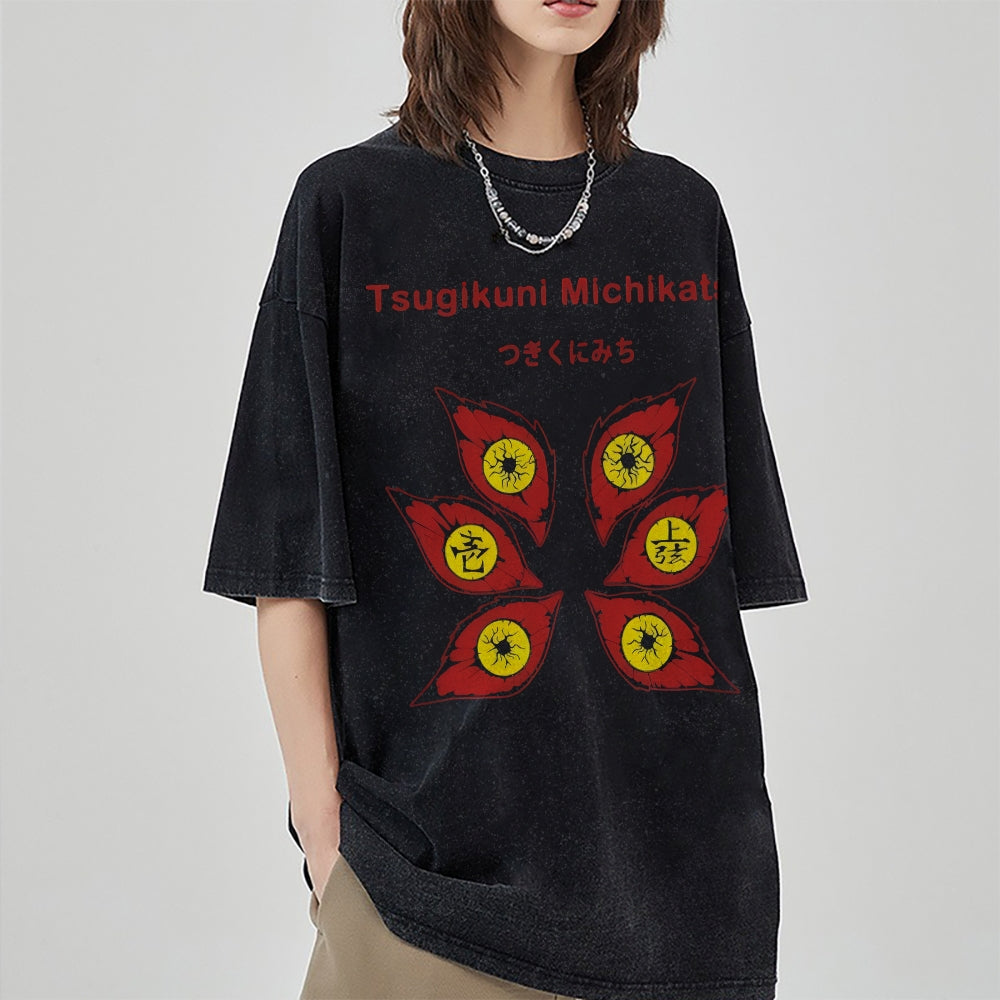 Vintage Oversized T-Shirt Demon Slayer
