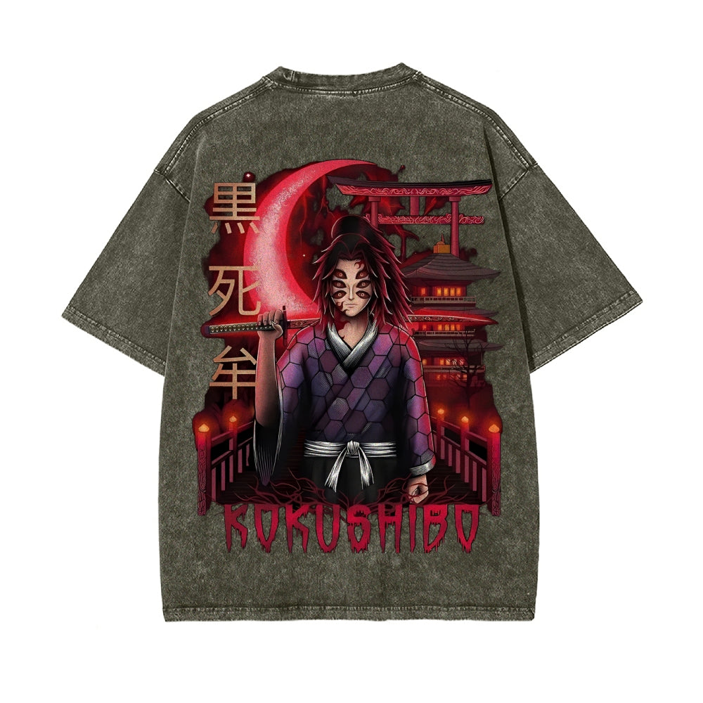 Vintage Oversized T-Shirt Demon Slayer