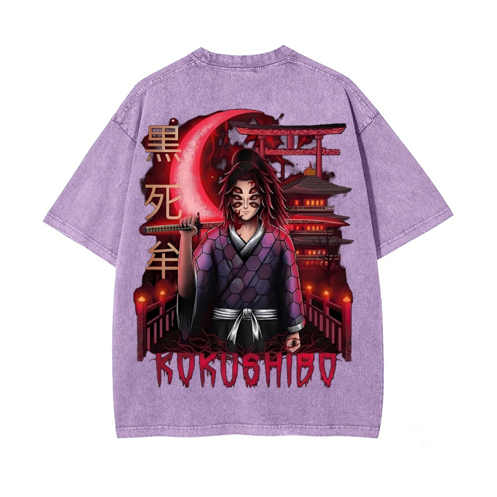 Vintage Oversized T-Shirt Demon Slayer