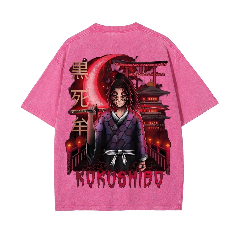 Vintage Oversized T-Shirt Demon Slayer