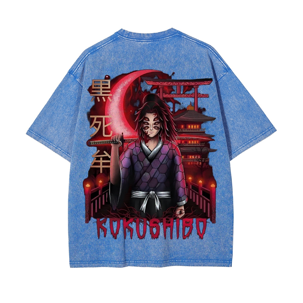 Vintage Oversized T-Shirt Demon Slayer