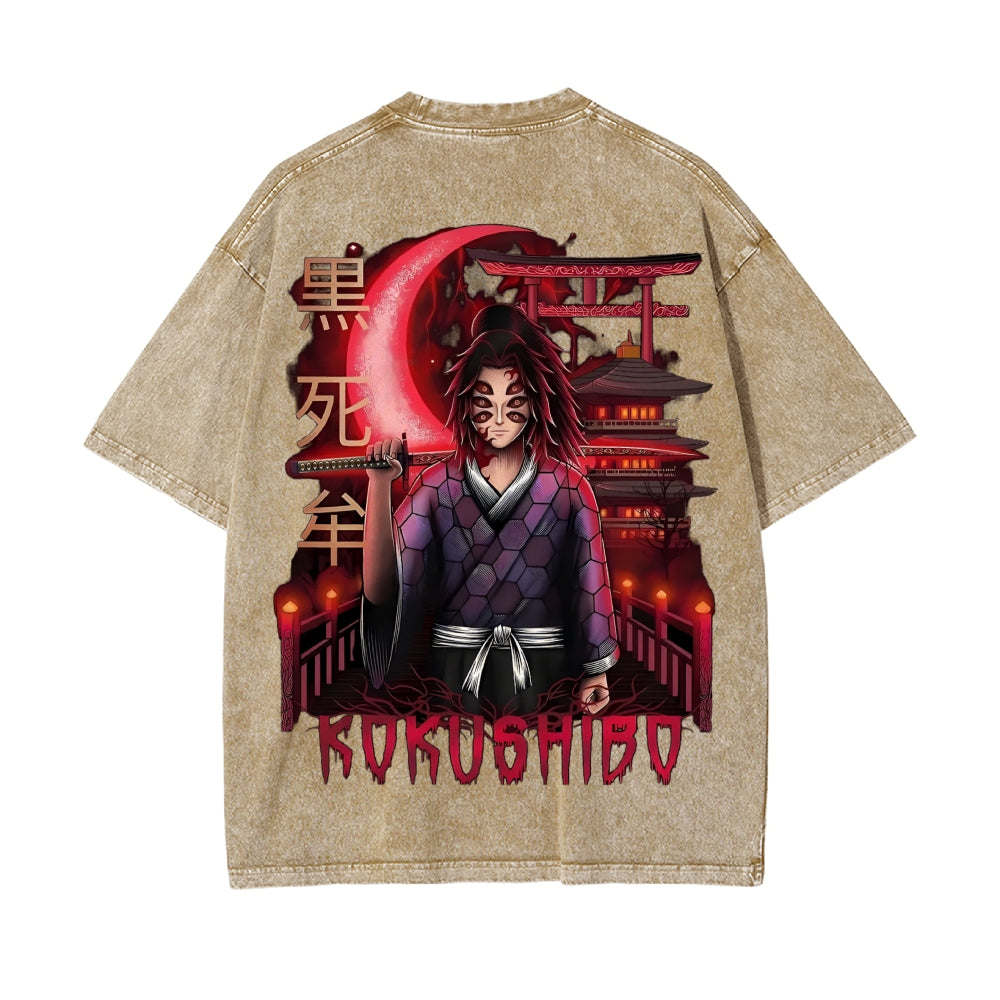 Vintage Oversized T-Shirt Demon Slayer