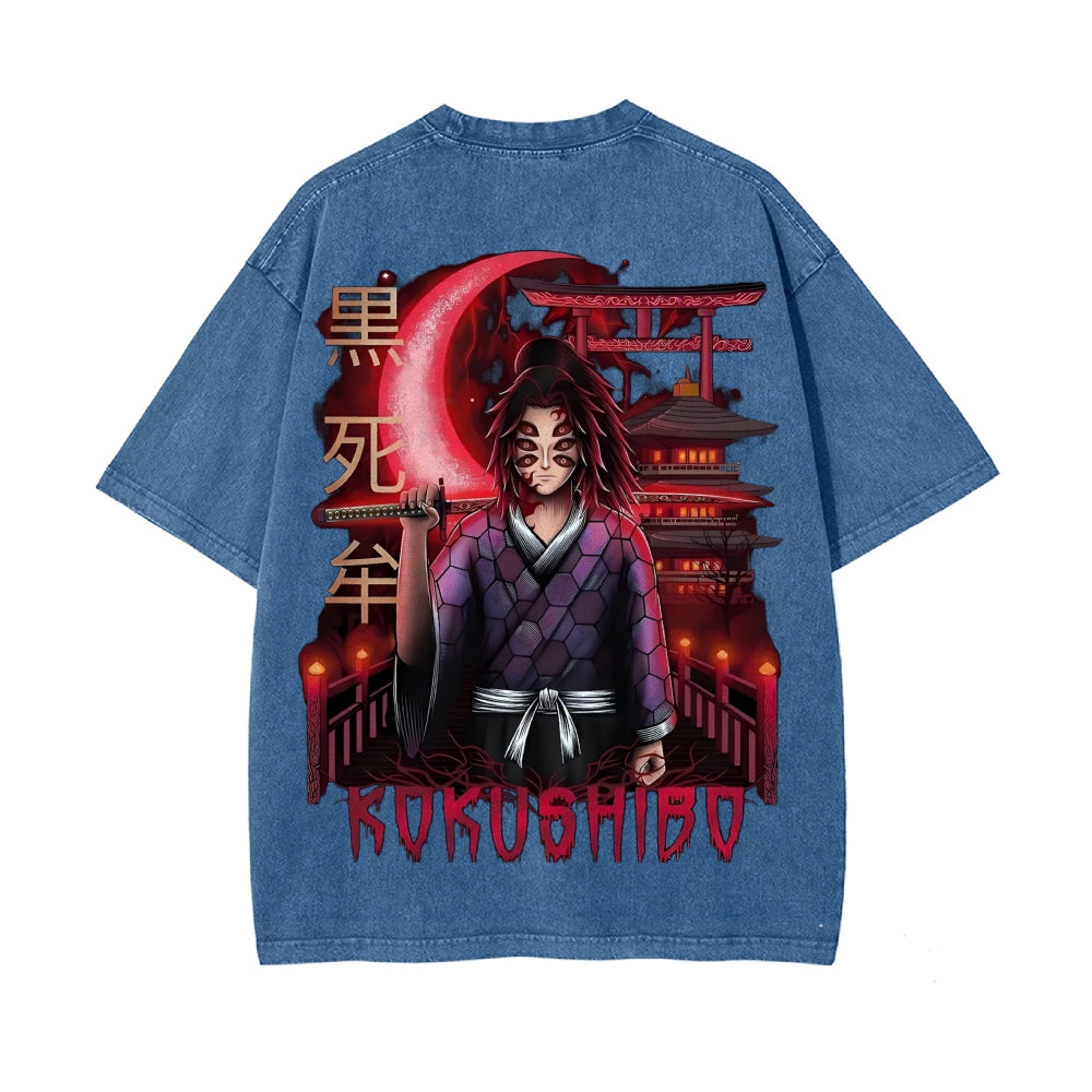 Vintage Oversized T-Shirt Demon Slayer