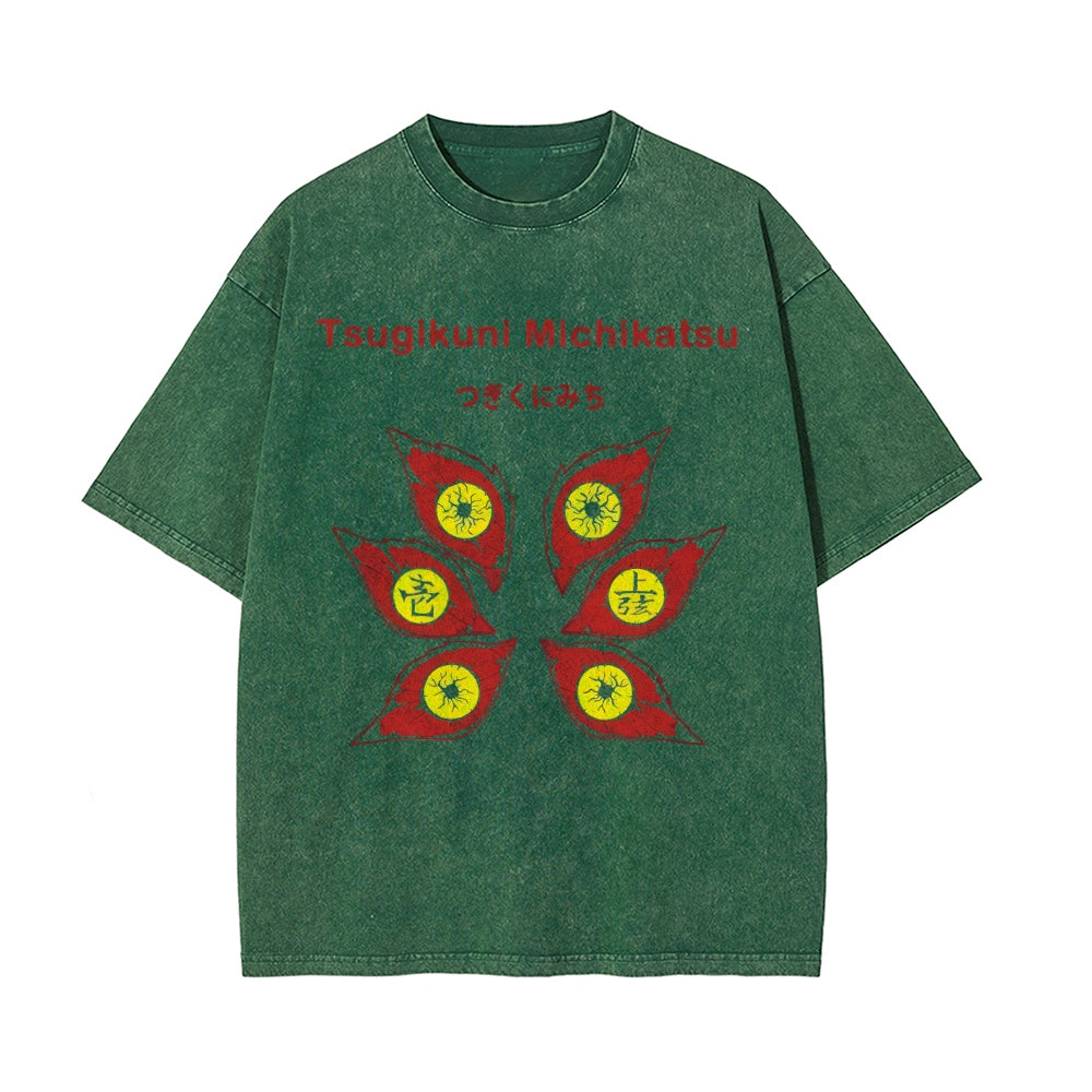 Vintage Oversized T-Shirt Demon Slayer