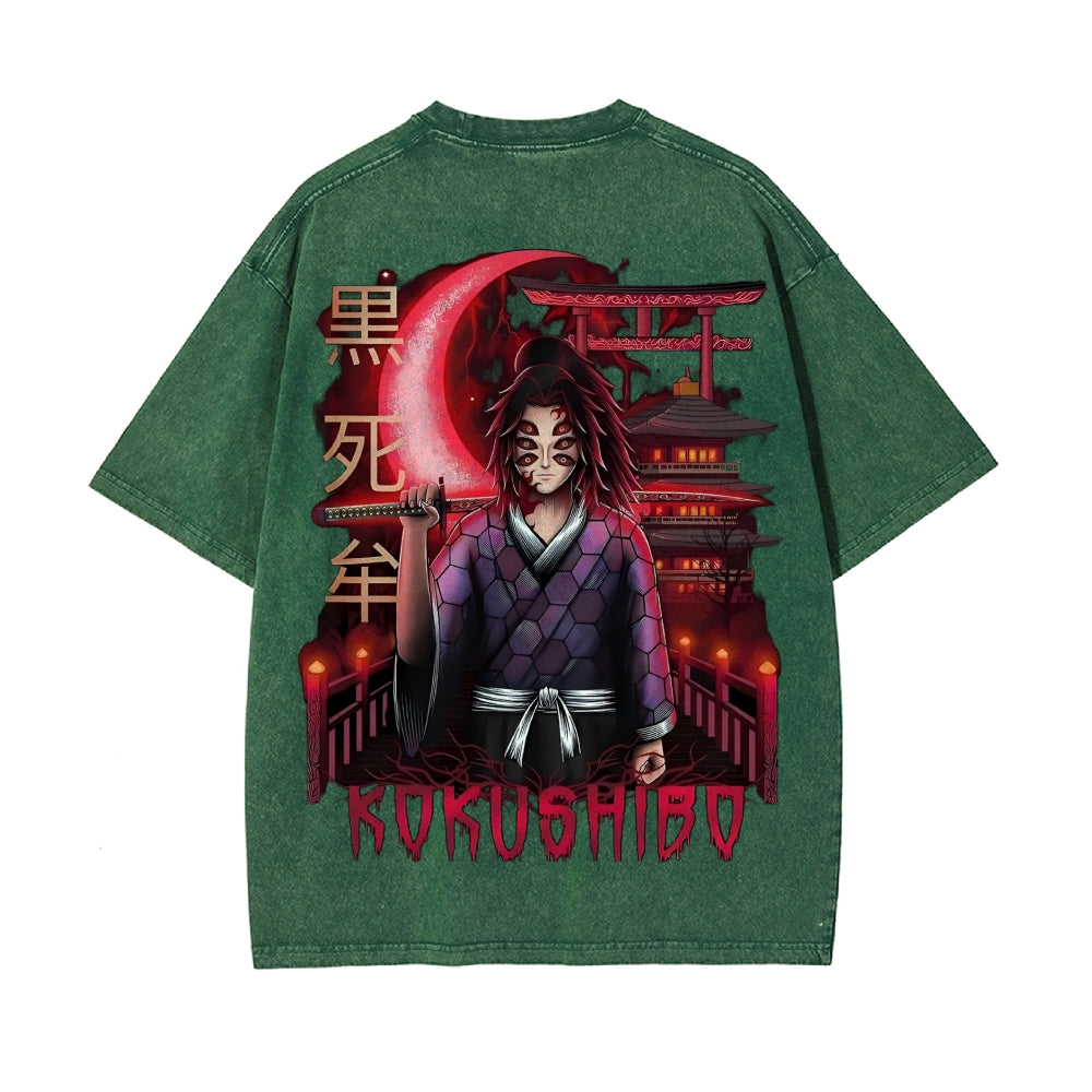 Vintage Oversized T-Shirt Demon Slayer
